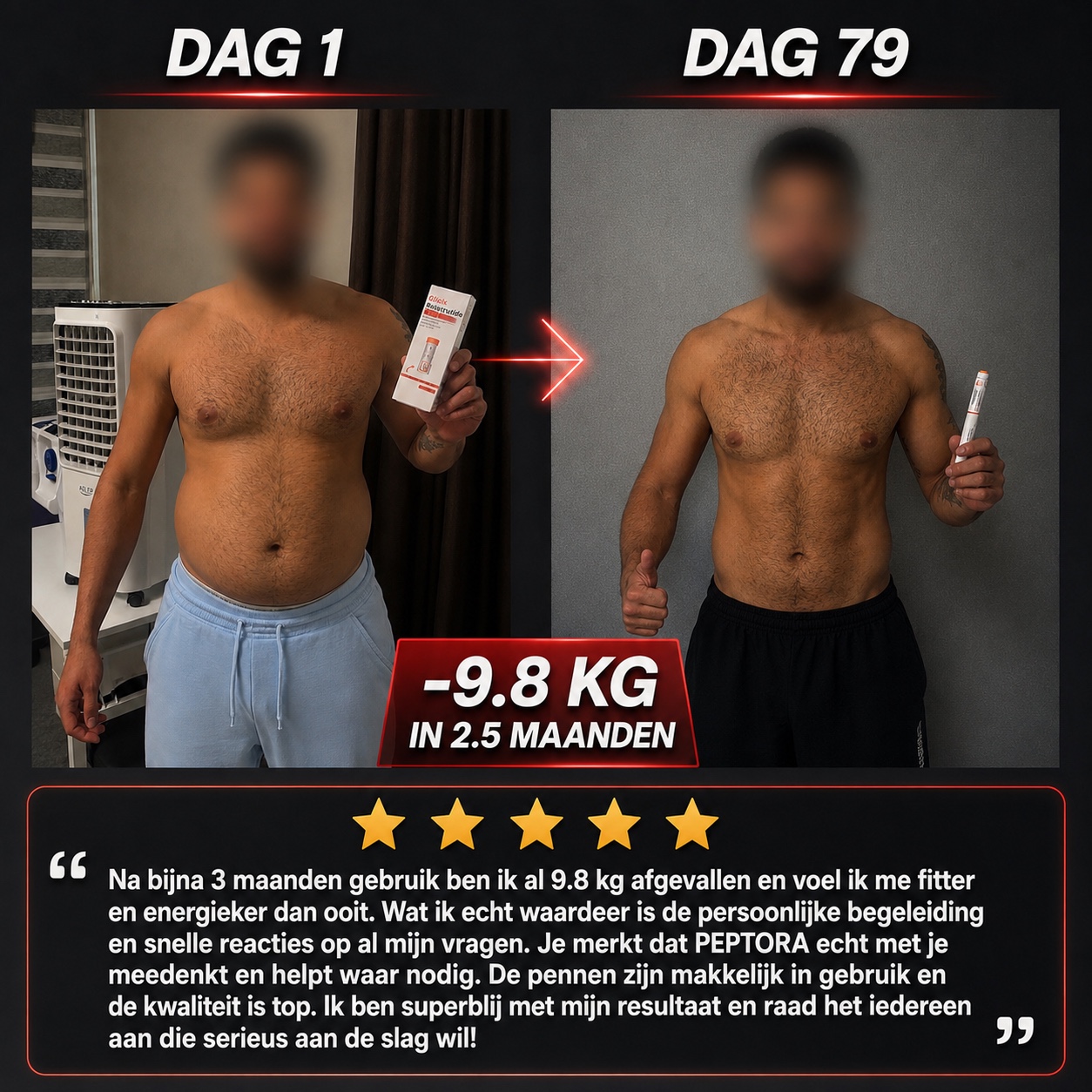 Discrete verzendverpakking met oranje sluitzegel